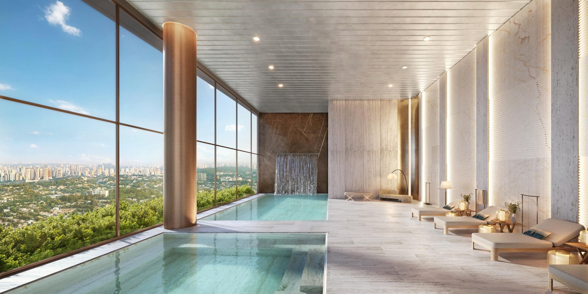 The Spa no 44º pavimento — Vista Cyrela