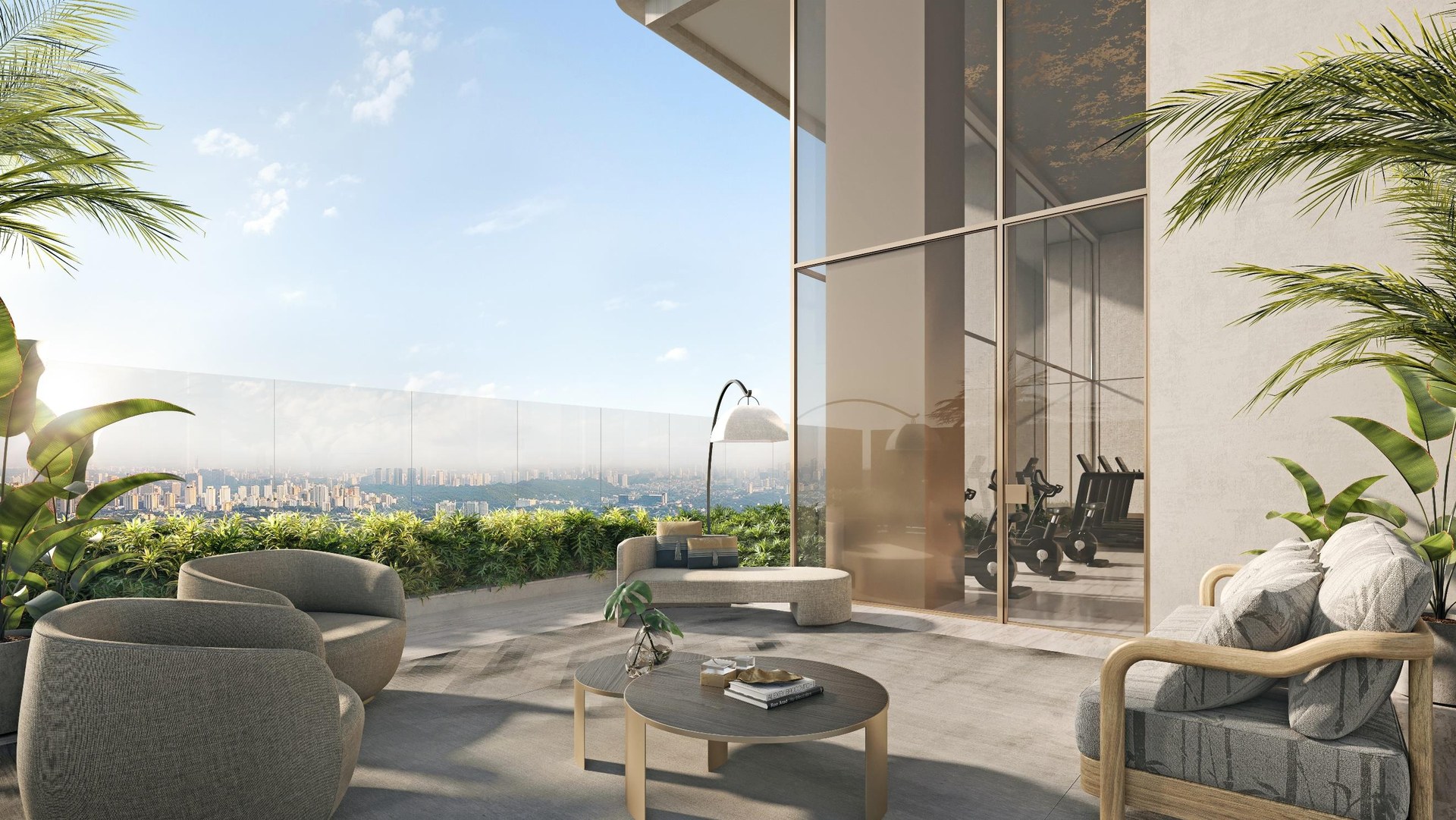 Floating lounge — Vista Cyrela
