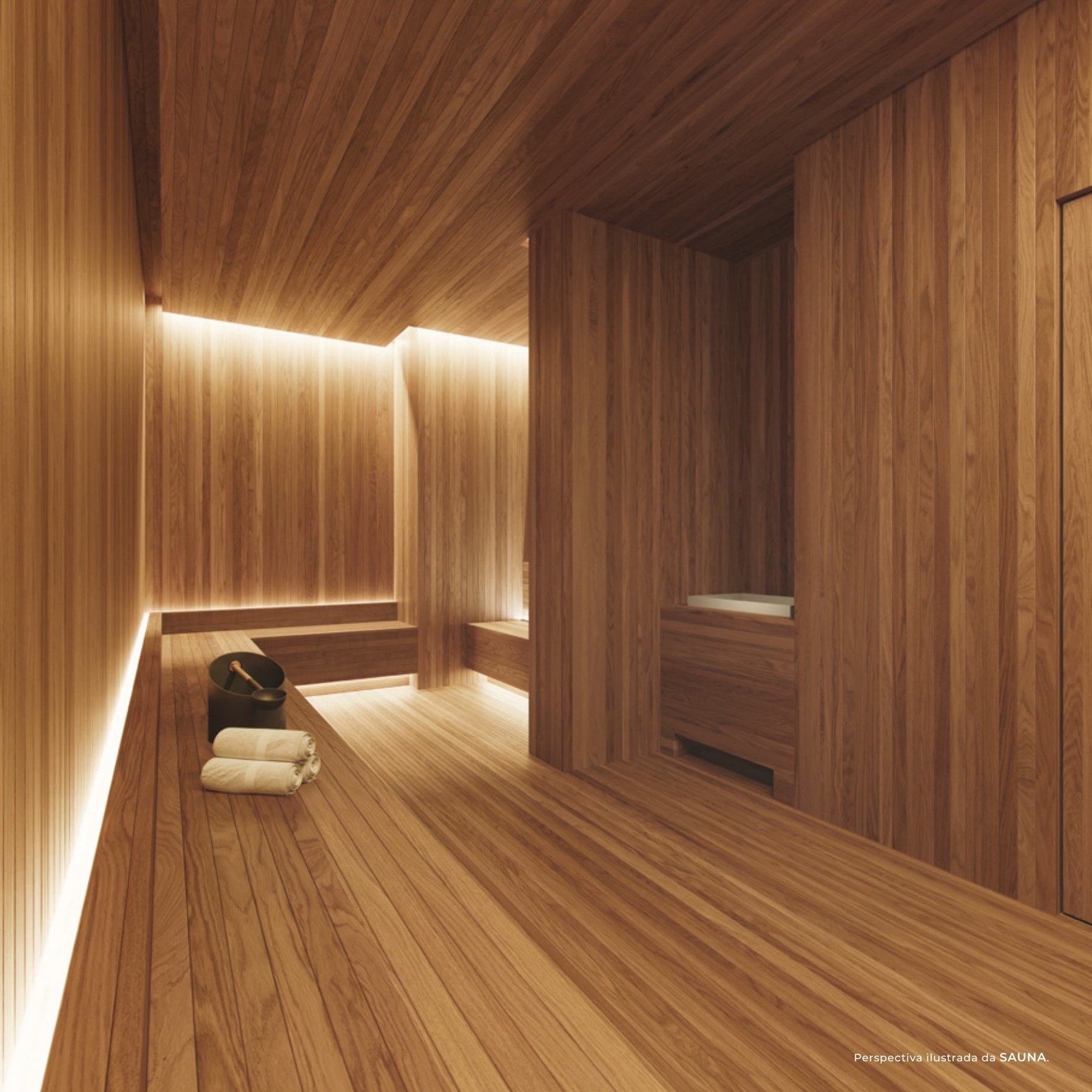 Sauna — Lindenberg Vista Alto de Pinheiros, São Paulo